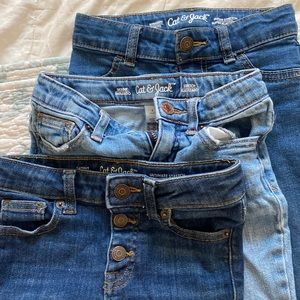 Girls denim bundle w/ Bonus skirt